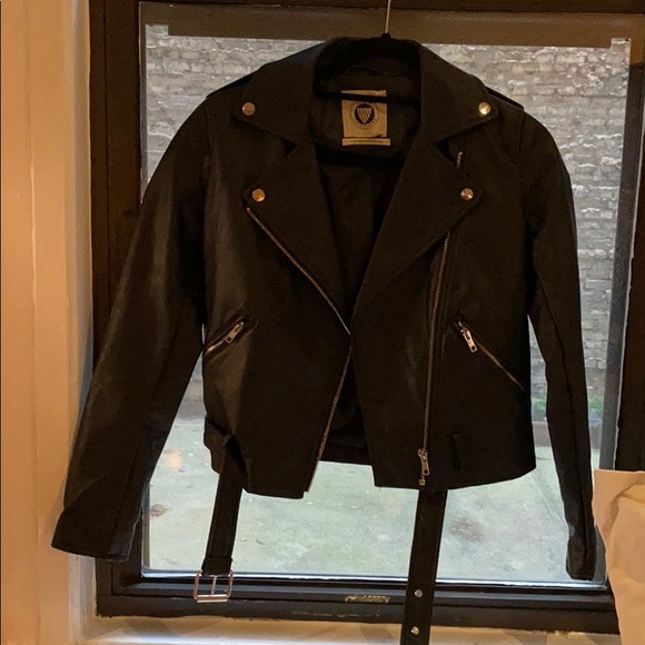 Urban Outfitters Faux Leather Jacket - Picture 1 of 4